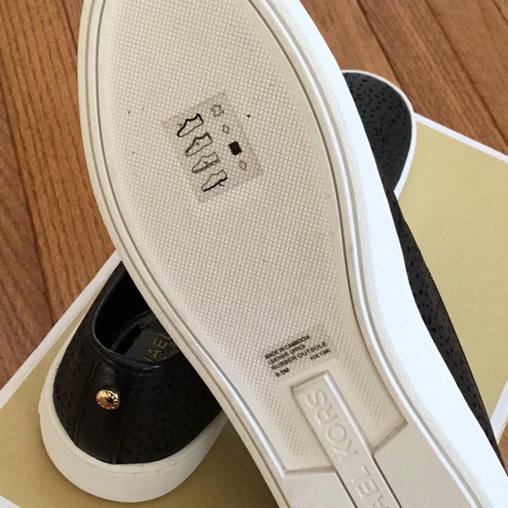 Michael kors Kane perforated SLip-on sneakers - Picture 7 of 9